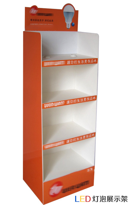 led燈泡促銷展示架