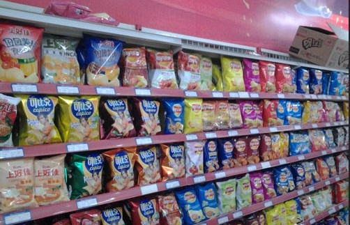 超市的貨品陳列方法